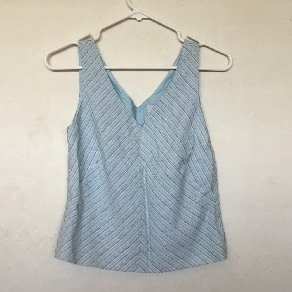 Ann Taylor Loft V-neck Shell Blouse